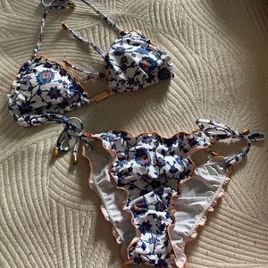 cute floral bikini